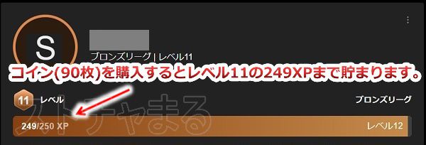 最低の課金額でStripchatのレベルを12まで効率的に上げる手順3