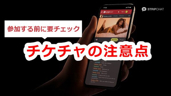 �`�P�b�g�`���b�g�y�`�P�`���z�̒��ӓ_